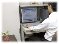 パソコン検索コーナーの写真